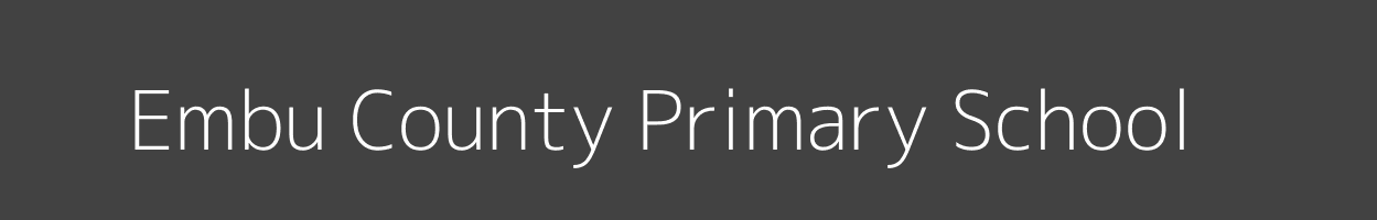 Embu County Primary School Municipality Central Embu Image