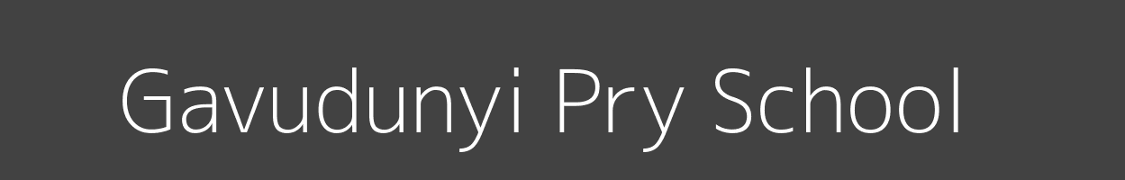 Gavudunyi Pry School Gisambai Tiriki West Image
