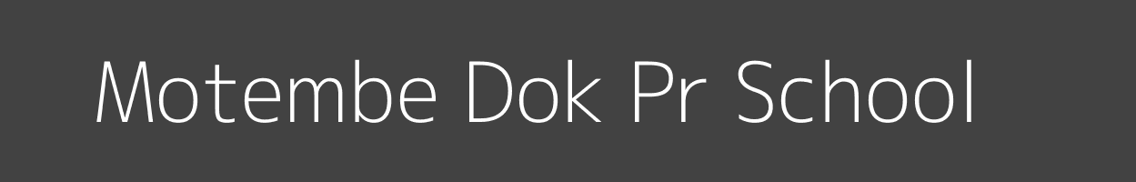Motembe Dok Pr School Kemera Manga Image