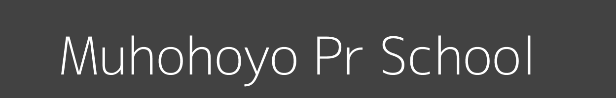 Muhohoyo Pr School Makuyu Makuyu Image