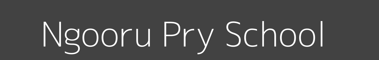 Ngooru Pry School Mahoya Tetu Image