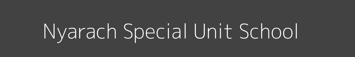 Nyarach Special Unit School Central Kabuoch Rongo Image