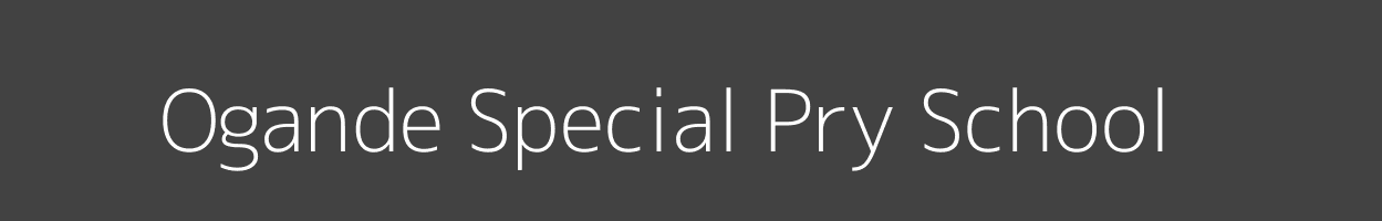 Ogande Special Pry School East Kanyada Asego Image