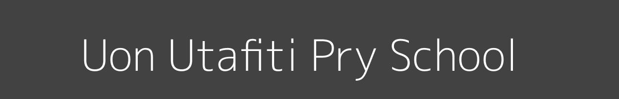 Uon Utafiti Pry School Kikumbulyu Kibwezi Image