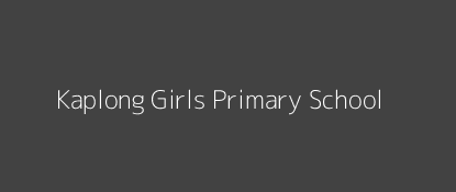 Kaplong Girls Primary School Sotik Rift Valley Province Image