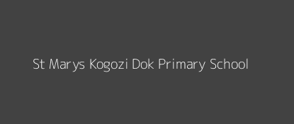 St Marys Kogozi Dok Primary School Gachuba Nyanza Province Image