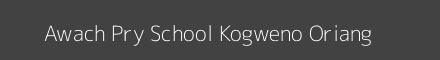 Awach Pry School Kogweno Oriang Image