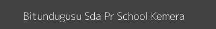 Bitundugusu Sda Pr School Kemera Image