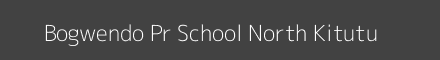 Bogwendo Pr School North Kitutu Image