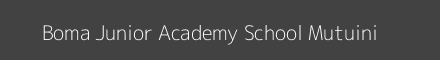 Boma Junior Academy School Mutuini Image