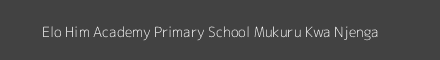 Elo Him Academy Primary School Mukuru Kwa Njenga Image