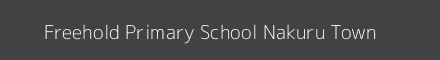 Freehold Primary School Nakuru Town Image