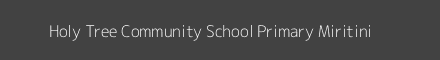 Holy Tree Community School Primary Miritini Image