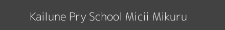 Kailune Pry School Micii Mikuru Image