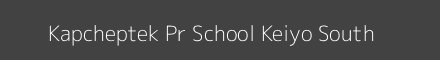 Kapcheptek Pr School Keiyo South Image