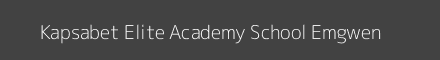 Kapsabet Elite Academy School Emgwen Image