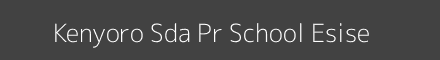 Kenyoro Sda Pr School Esise Image