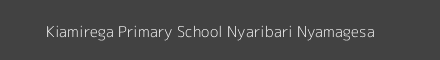 Kiamirega Primary School Nyaribari Nyamagesa Image