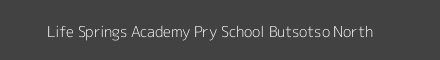Life Springs Academy Pry School Butsotso North Image