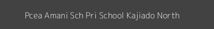 Pcea Amani Sch Pri School Kajiado North Image