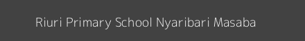 Riuri Primary School Nyaribari Masaba Image