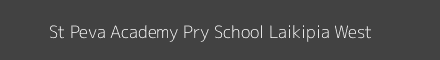 St Peva Academy Pry School Laikipia West Image