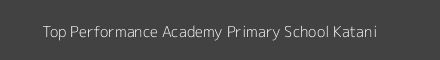 Top Performance Academy Primary School Katani Image