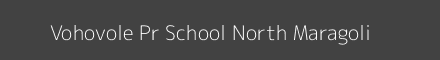 Vohovole Pr School North Maragoli Image