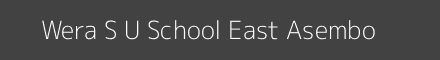 Wera S U School East Asembo Image